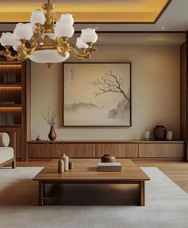 đèn chùm phòng khách