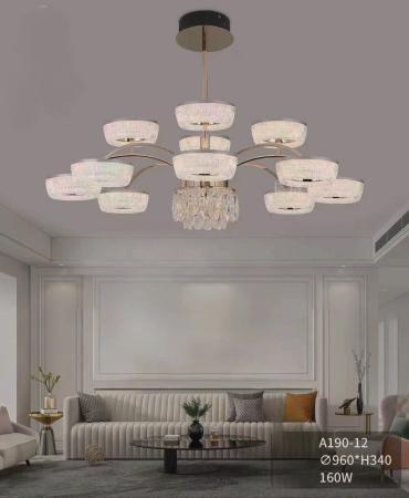 đèn phòng khách chung cư