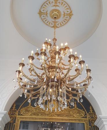 đèn chùm phòng khách