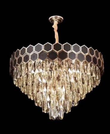 đèn chùm pha lê phòng khách