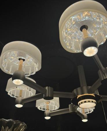 đèn phòng khách chung cư