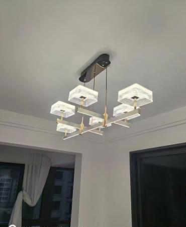 đèn thả bàn ăn chung cư