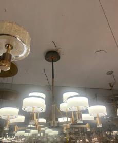 đèn chùm phòng khách chung cư