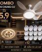 Combo đèn lắp chung cư