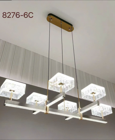 đèn thả bàn ăn pha lê led