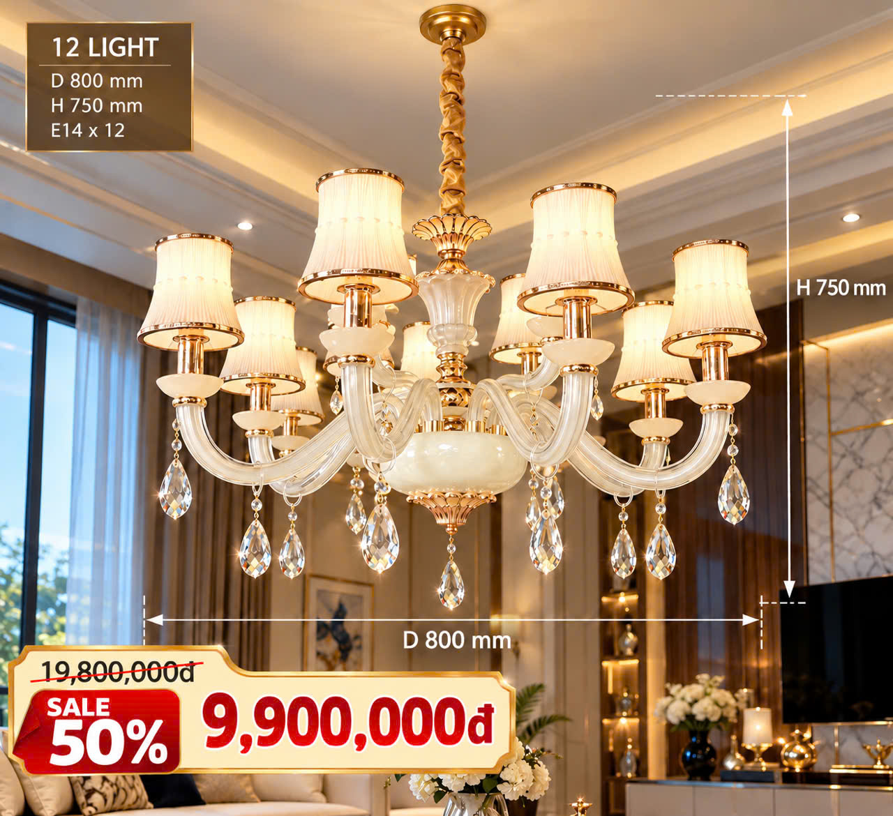 Đèn Chùm Sale